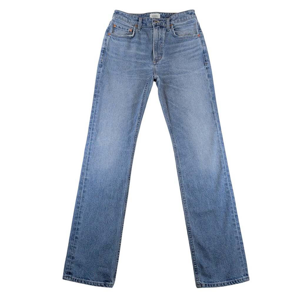 Citizens of Humanity Zurie High Rise Straight Leg Jeans Blue 26 2128B-1078